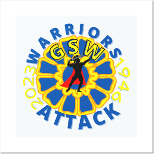 WARRIOS ATTACK 2023 Posters and Art